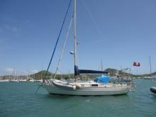 Hallberg-Rassy  Monsun 31  : Au mouillage en Martinique